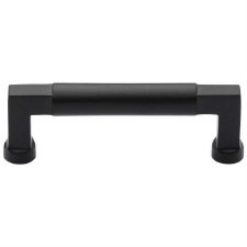 Heritage Bauhaus Cabinet Pull C0312 101mm Matt Black