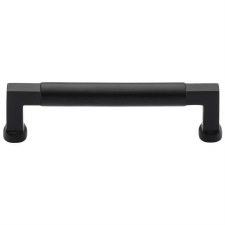 Heritage Bauhaus Cabinet Pull C0312 128mm Matt Black