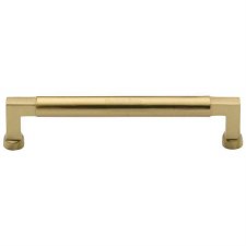 Heritage Bauhaus Cabinet Pull C0312 160mm Satin Brass