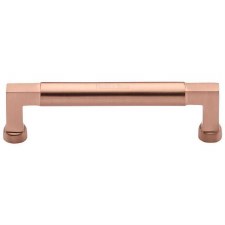 Heritage Bauhaus Cabinet Pull C0312 128mm Satin Rose Gold