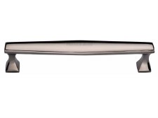 Heritage Art Deco Cabinet Pull C0334 128mm Polished Nickel Heritage Art Deco Cabinet Pull C0334 128mm Polished Nickel