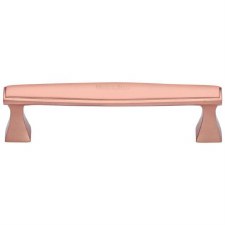 Heritage Art Deco Cabinet Pull C0334 128mm Satin Rose Gold Heritage Art Deco Cabinet Pull C0334 128mm Satin Rose Gold
