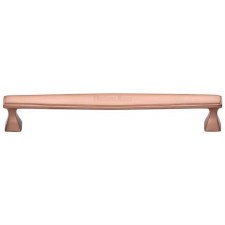 Heritage Art Deco Cabinet Pull C0334 203mm Satin Rose Gold Heritage Art Deco Cabinet Pull C0334 203mm Satin Rose Gold