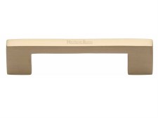 Heritage Metro Cabinet Pull C0337 96mm Satin Brass