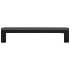Heritage City Cabinet Pull C0339 128mm Matt Black