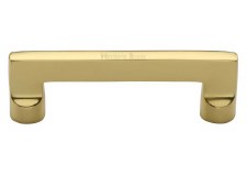 Heritage Cabinet Pull Handle C0345 96mm Polished Brass