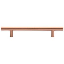Heritage Cabinet Pull C0361 128mm Satin Rose Gold
