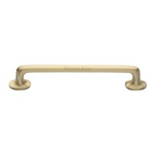 Heritage Cabinet Pull C0376 203mm Satin Brass