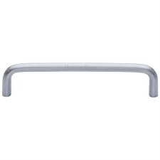 Heritage Cabinet Pull C2155 128mm Satin Chrome Heritage Cabinet Pull C2155 128mm Satin Chrome