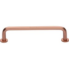 Heritage Wire Cabinet Pull C2156 128mm Satin Rose Gold