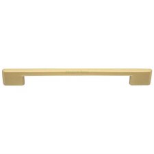 Heritage Victorian Cabinet Pull C3681 192mm Satin Brass