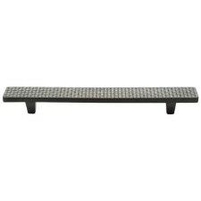 Heritage Weave Cabinet Pull C3765 160mm Aged Nickel