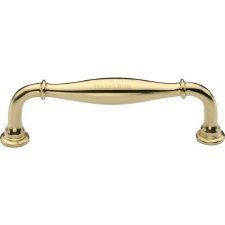 Heritage Henley Cabinet Pull C3960 102mm Polished Brass Lacquered