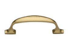 Heritage Cabinet Pull C7213 76mm Polished Brass