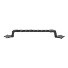 Heritage Twist Cabinet Pull RDB370 251mm Rustic Dark Bronze Heritage Twist Cabinet Pull RDB370 251mm Rustic Dark Bronze