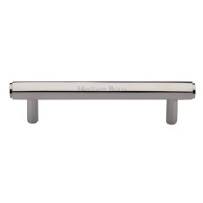 Heritage Cabinet Pull V4422 96mm Polished Nickel Heritage Cabinet Pull V4422 96mm Polished Nickel