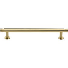 Heritage Contour Cabinet Pull V4447 160mm Polished Brass Lacquered Heritage Contour Cabinet Pull V4447 160mm Polished Brass Lacquered