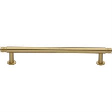 Heritage Contour Cabinet Pull V4447 160mm Satin Brass Heritage Contour Cabinet Pull V4447 160mm Satin Brass