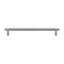 Heritage Knurled Cabinet Pull V4461 192mm Polished Chrome