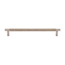 Heritage Knurled Cabinet Pull V4461 192mm Polished Nickel