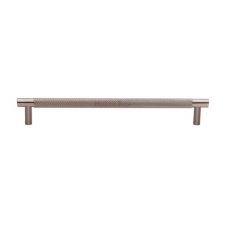 Heritage Knurled Cabinet Pull V4461 192mm Satin Nickel