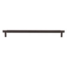 Heritage Knurled Cabinet Pull V4461 254mm Matt Bronze Heritage Knurled Cabinet Pull V4461 254mm Matt Bronze
