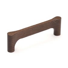 Heritage Gio Cabinet Pull W7827 128mm Walnut Wood