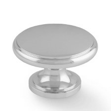 Cambridge Cupboard Knob 38mm Polished Chrome