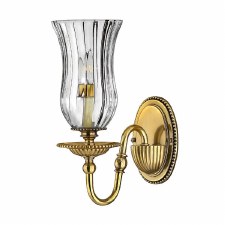 Hinkley Cambridge Single Wall Light Burnished Brass