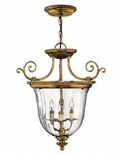 Hinkley Cambridge Small Pendant Burnished Brass Hinkley Cambridge Small Pendant Burnished Brass