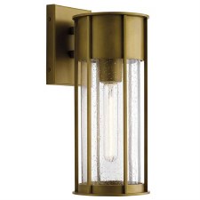 Kichler Camillo Outdoor Wall Lantern Painted Natural Brass