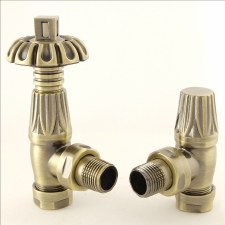 Canterbury Thermostatic Valve Antique Brass Canterbury Thermostatic Valve Antique Brass