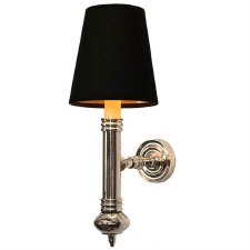 Carlton Single Wall Light Polished Nickel Carlton Single Wall Light Polished Nickel