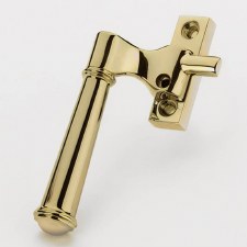 Aston Linford Casement Fastener Lockable Rim Strike LH Polished Brass Lacquered Aston Linford Casement Fastener Lockable Rim Strike LH Polished Brass Lacquered