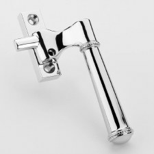 Aston Beaded Casement Fastener Lockable Rim Strike RH Polished Chrome