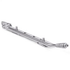 Reeded Locking Casement Stay 10.5" Polished Chrome