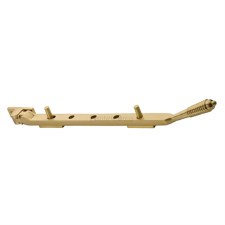 Heritage Reeded Casement Stay V892 12" Satin Brass Lacquered Heritage Reeded Casement Stay V892 12" Satin Brass Lacquered