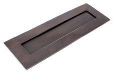 From The Anvil Large Letter Plate Aged Bronzed From The Anvil Large Letter Plate Aged Bronzed