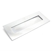 From The Anvil Period Letterplate Small Satin Chrome