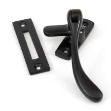 From The Anvil Cast Peardrop Window Handle Black
