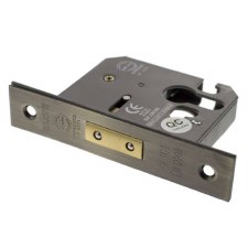 Mortice Euro Deadlock CE Marked 2.5" Antique Brass