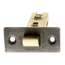 Tubular Latch CE Marked 2.5" Distressed Silver