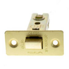 Tubular Latch CE Marked 2.5" Satin Brass