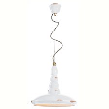 Ferroluce Pendant Light C1410 Vintage Bianco