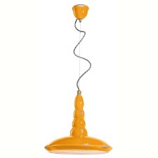 Ferroluce Pendant Light C1410 Vintage Giallo