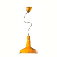 Ferroluce Pendant Light C1417 Vintage Giallo