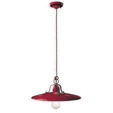 Ferroluce Ceiling Light C1443 Vintage Bordeaux