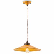 Ferroluce Pendant Ceiling Light C1631 Giallo