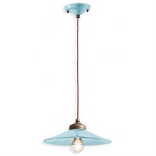 Ferroluce Pendant Ceiling Light C1635 Azzurro