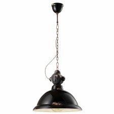 Ferroluce Ceiling Pendant Light C1710 Vintage Nero